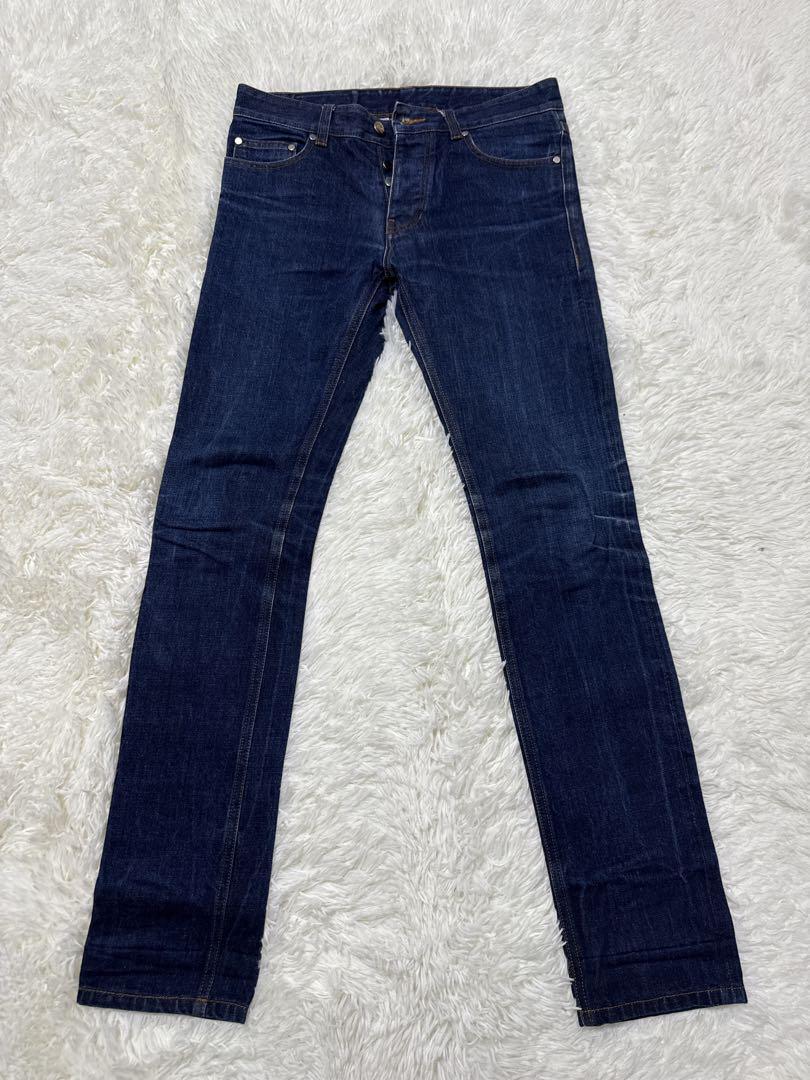 ami アミ デニムパンツ インディゴ W29拍卖