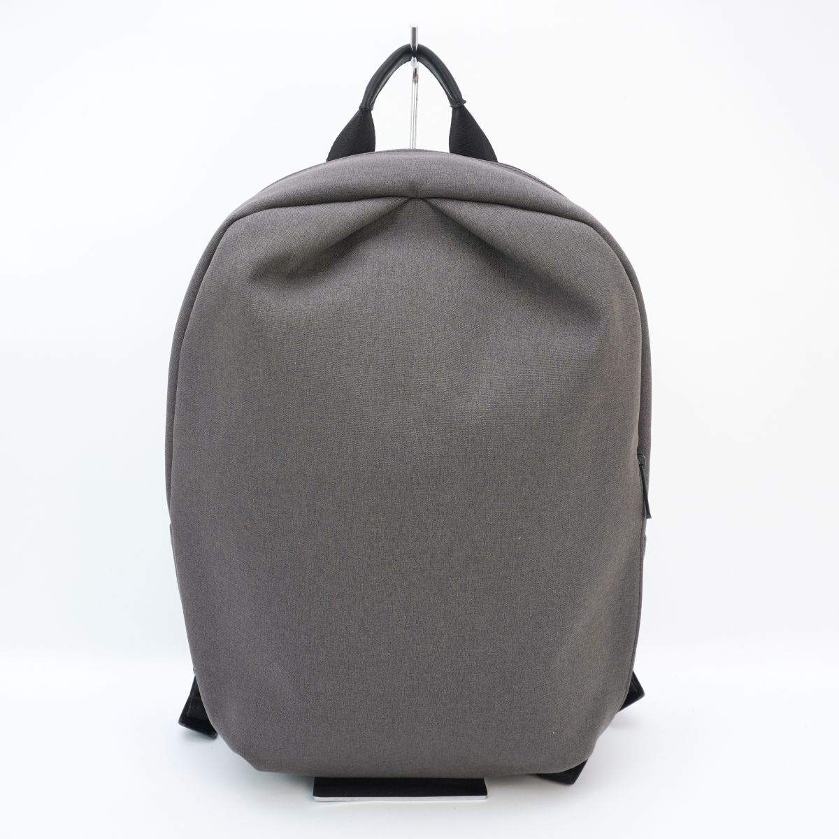 美品 Filer フィレール バッグパック リュック A4収納可 コットン グレー @EH3拍卖