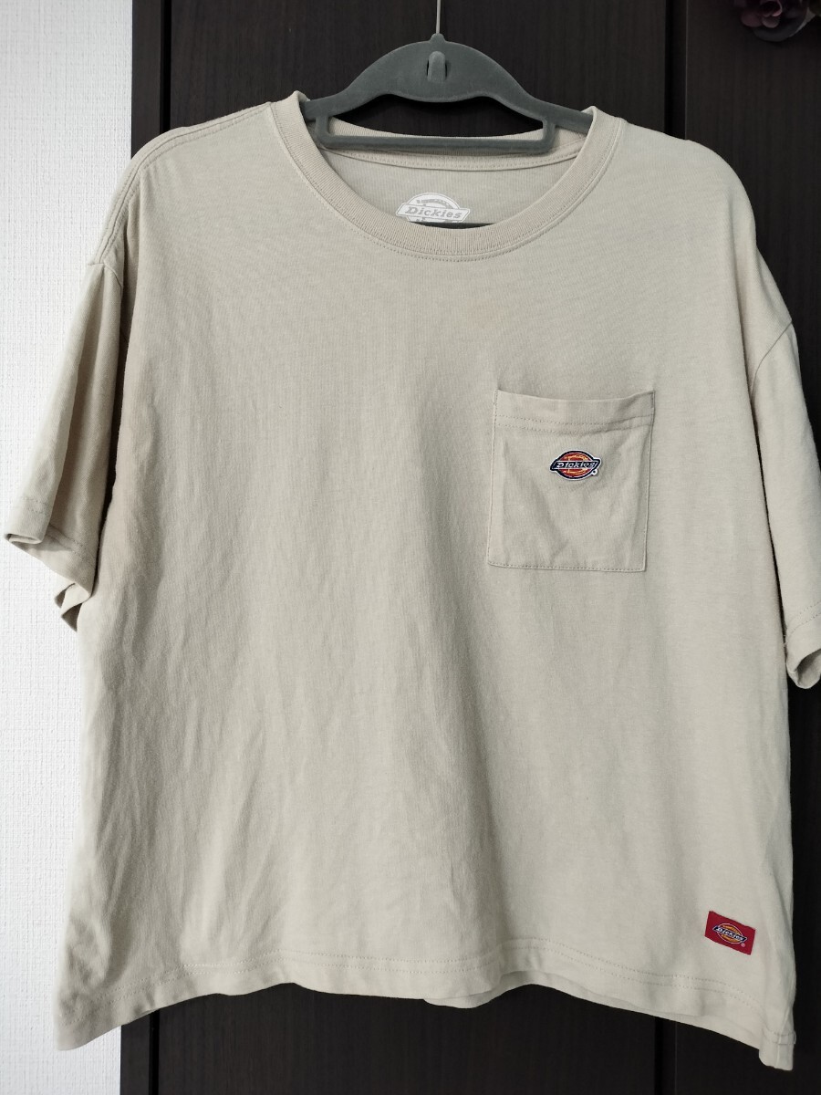 Dickies ☆ ディッキーズ ポケットTシャツ レディース フリーサイズ 拍卖