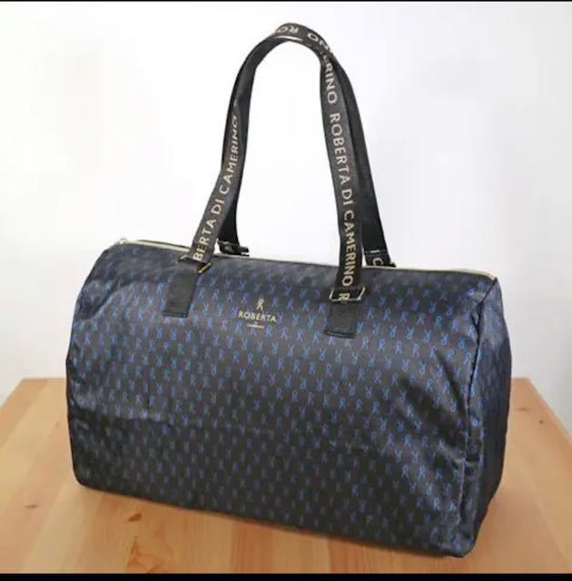 トートーバック 旅行バック ボストンバッグ レディース★新品 大容量 Roberta di Camerino★ロベルタ バック Rロゴ ロベルタディカメリーノ拍卖