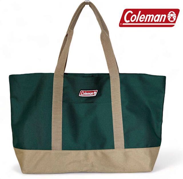 コールマン トートバック ビッグサイズエコバック★キャンプ 新品 Coleman アウトドア拍卖