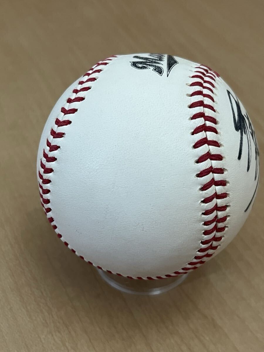 レジェンド 千葉ロッテマリーンズ ◆福浦和也 直筆サインボール 球団公式球 マリーンズ練習球 【2000本安打】拍卖