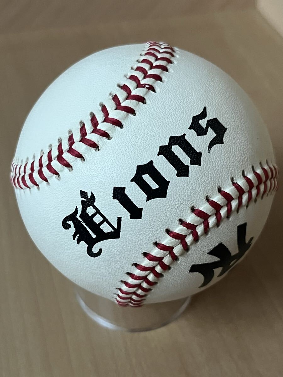 中島裕之 埼玉西武ライオンズ 中島宏之 直筆サインボール 球団練習球 NPB拍卖