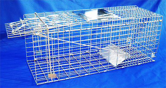 錆びあり 小動物用捕獲器 アニマルキャッチャー 保護 Mサイズ拍卖