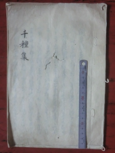 二本松藩領二本松町古文書●明治初期 千種集 12丁 短歌 大谷武(元次) 陸奥国安達郡二本松 現在の福島県二本松市 250820拍卖