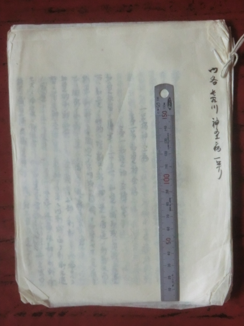 二本松藩領二本松町古文書●明治35年(1902)頃 医学書抹消神経病 16丁 陸奥国安達郡二本松 現在の福島県二本松市 250820拍卖