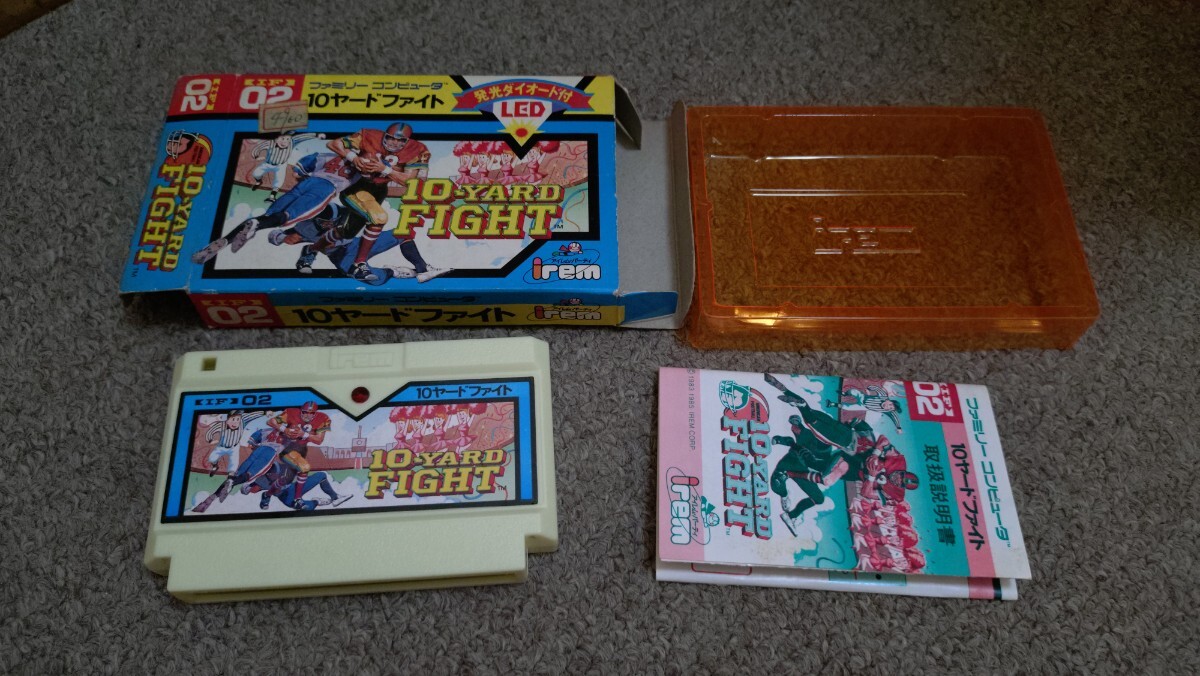 ファミコン★10ヤードファイト★中古品拍卖