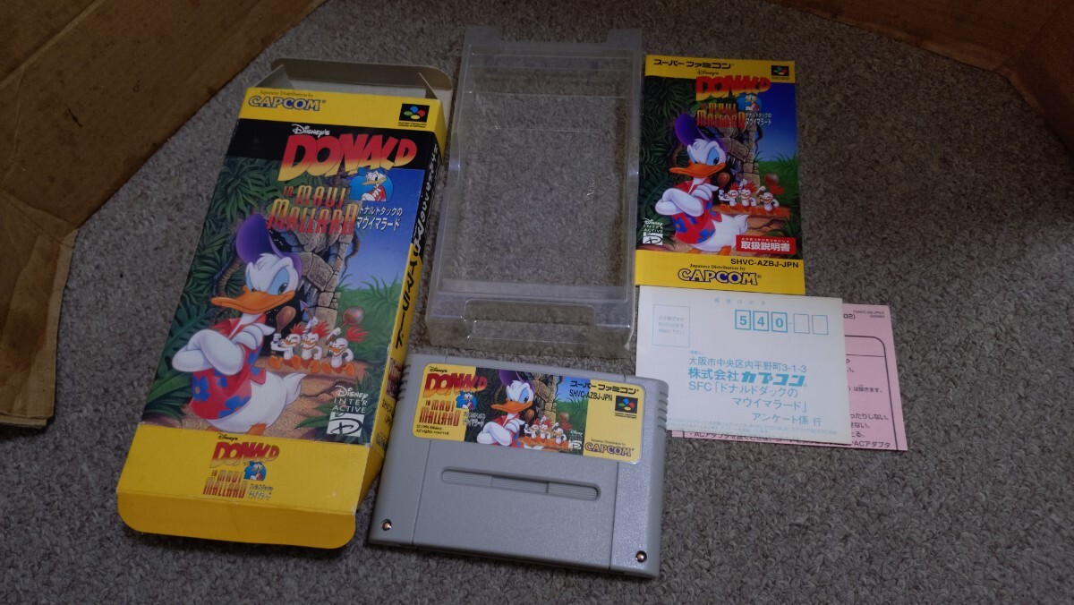 スーパーファミコン★ドナルドダックのマウイマラード★中古品拍卖