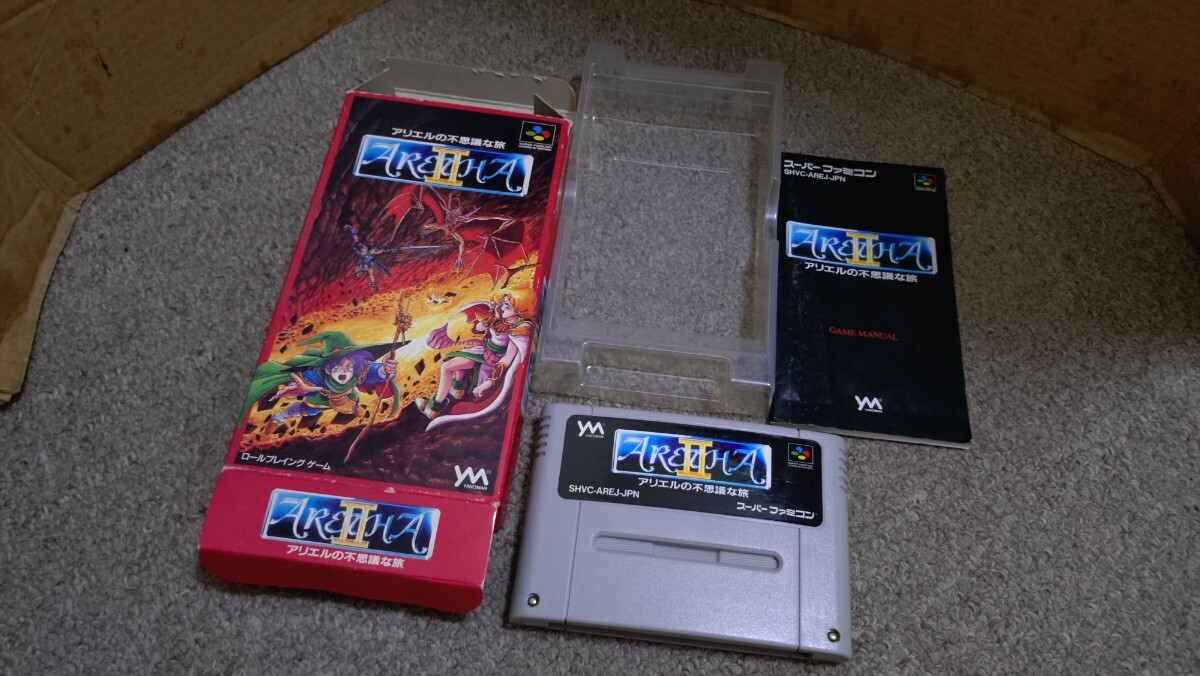 スーパーファミコン★アレサ2★中古品拍卖