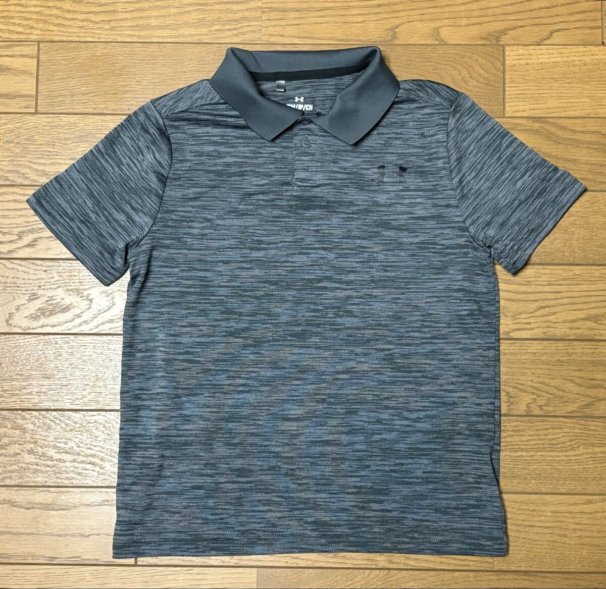 UNDER ARMOUR KID’S SHORT SLEEVE SHIRTS size-YSM(着丈48身幅38) 中古(美品) 送料無料拍卖