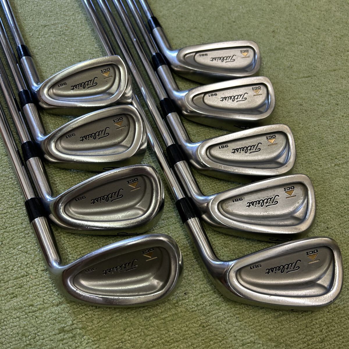 B189 タイトリスト DCI 981 3〜P.S 9本セット ライフル FCM 6.5拍卖