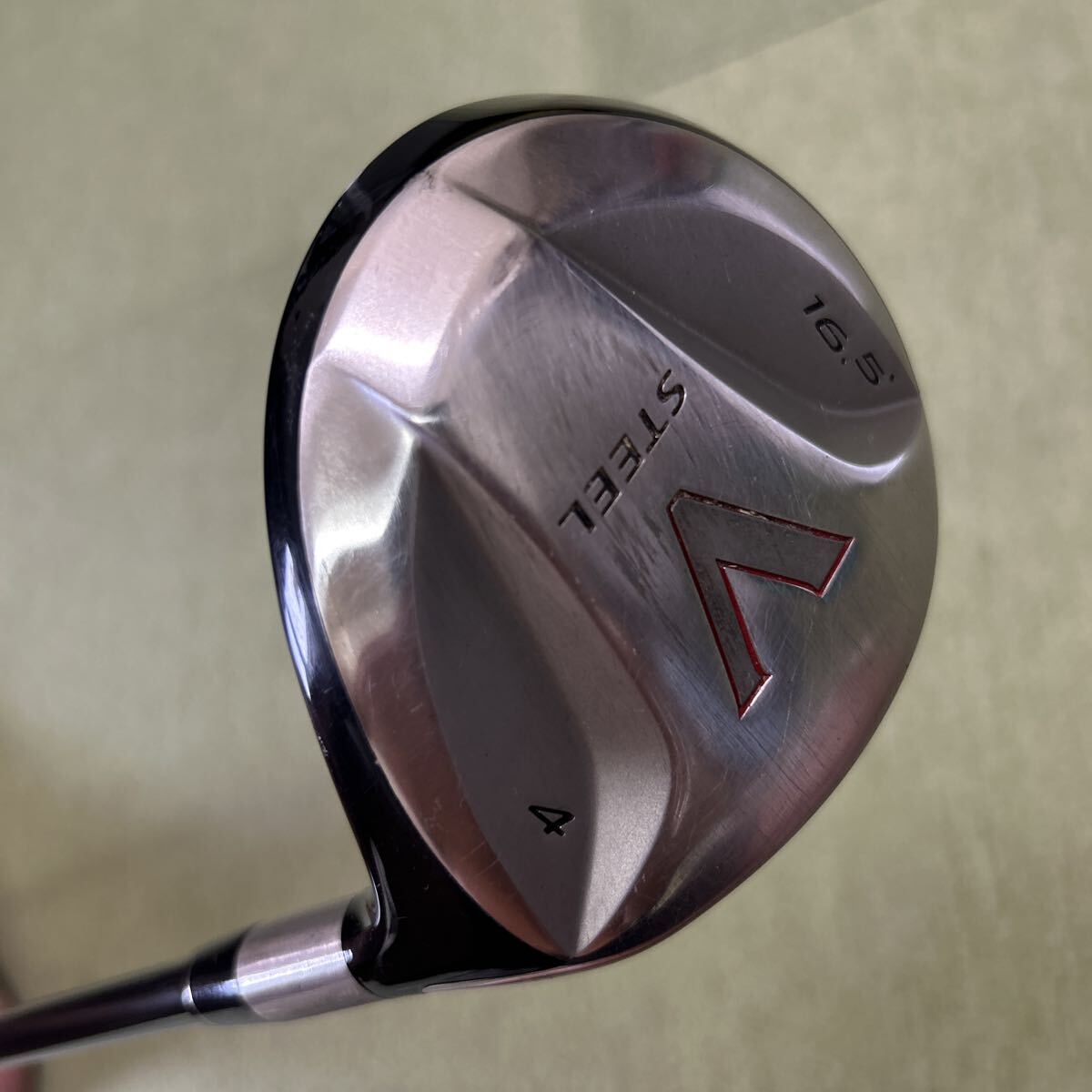 B271 テーラーメイド Vスチール 4W 16.5° 純正カーボンR拍卖