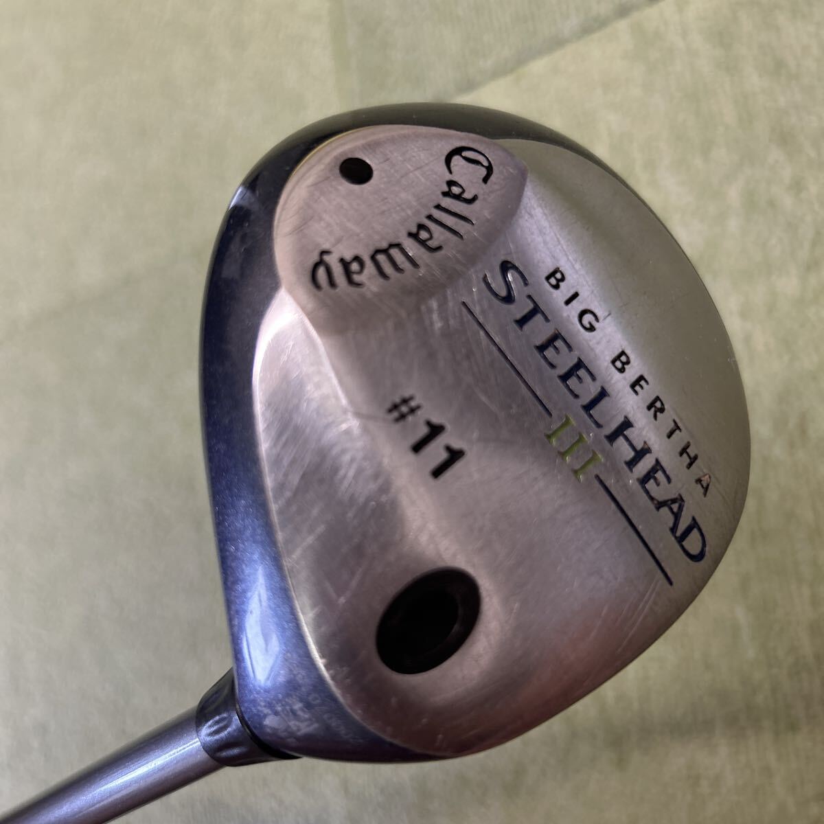 B275 キャロウェイ BIG BERTHA スチールヘッドⅢ 11W 25° 純正カーボンS拍卖