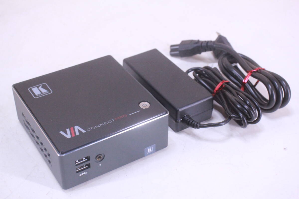 KRAMER VIA CONNECT PRO ワイヤレス・コラボレーション・ソリューション 中古現状品 アダプタセット■(Z3655)拍卖