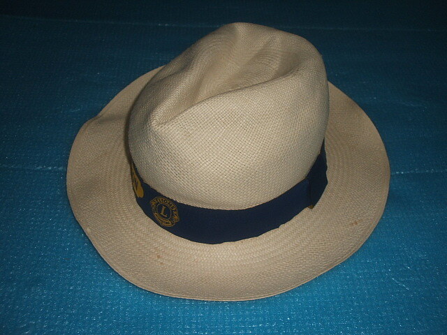 レア!Montecristi のパナマ帽(ライオンズクラブ)拍卖