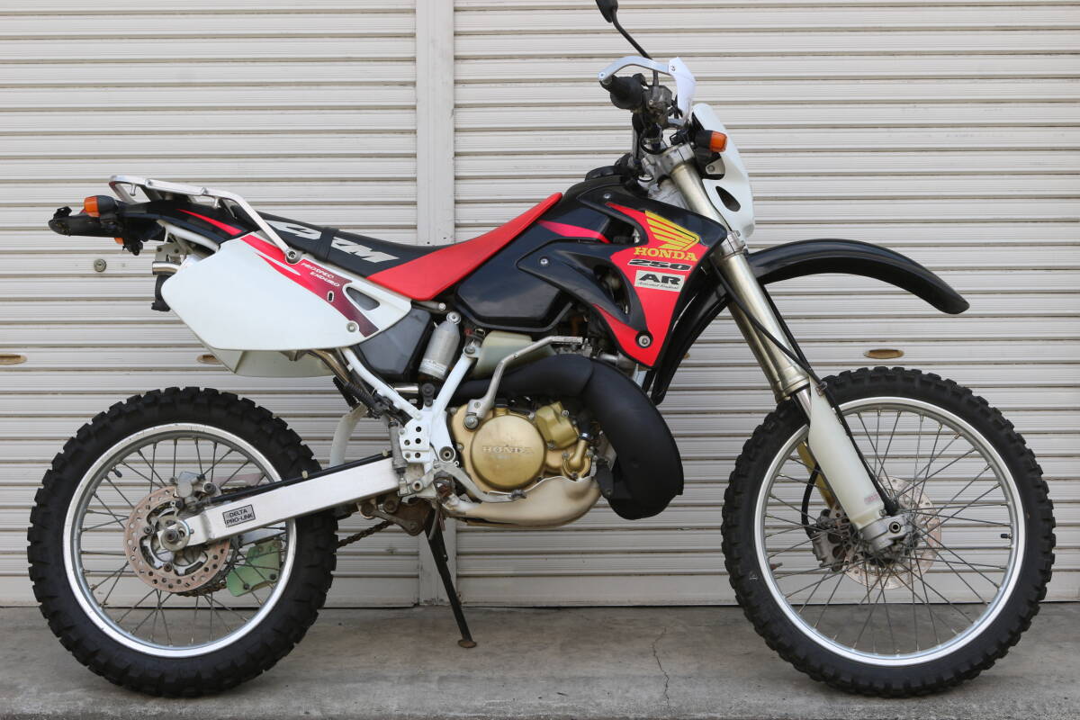 HONDA CRM250AR(MD32) PROSKILLサイレンサー カスタム ブラック/レッド 神奈川県 税込み 即決 追加画像あり拍卖
