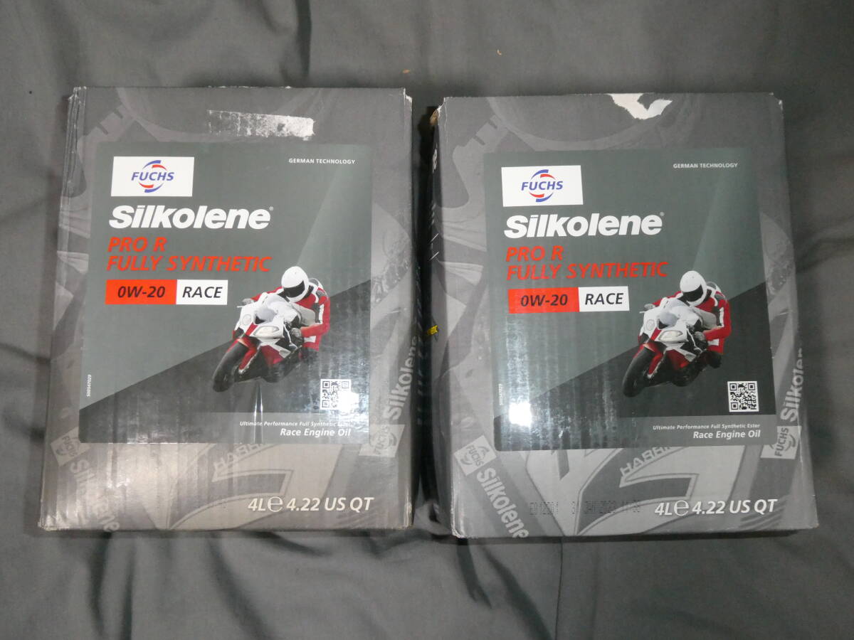FUCHS SILKOLENE PRO R SAE 0W-20 4L レーシングオイル レース用 100%化学合成油 フックス拍卖