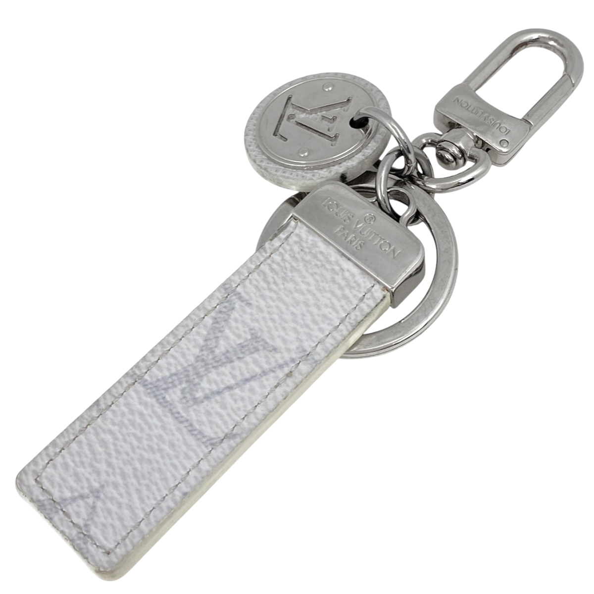 ルイ・ヴィトン Louis Vuitton ポルトクレ ネオ LV クラブ バッグチャーム キーホルダー モノグラム タイガ ブロン M69325 メンズ 【中古】拍卖