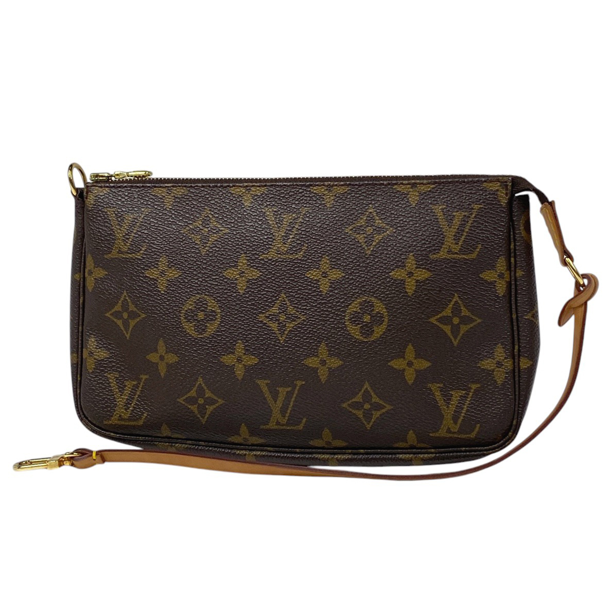ルイ・ヴィトン Louis Vuitton ポシェット アクセソワール アクセサリーポーチ モノグラム ブラウン M51980 レディース 【中古】拍卖