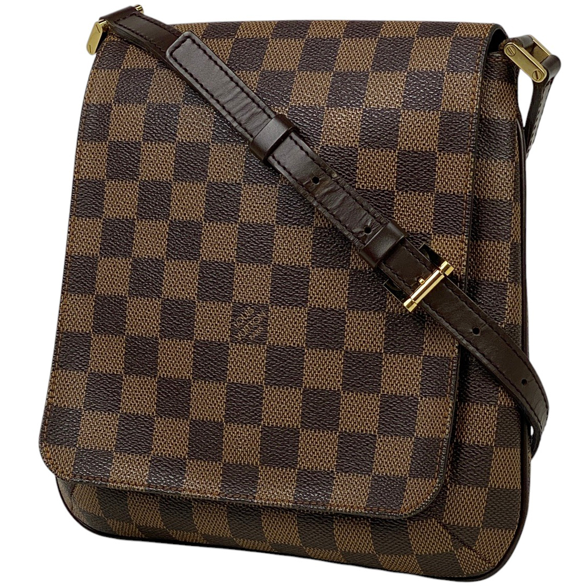 ルイ・ヴィトン Louis Vuitton ミュゼット サルサ ショート 肩掛け ショルダーバッグ ダミエ ブラウン N51260 レディース 【中古】拍卖