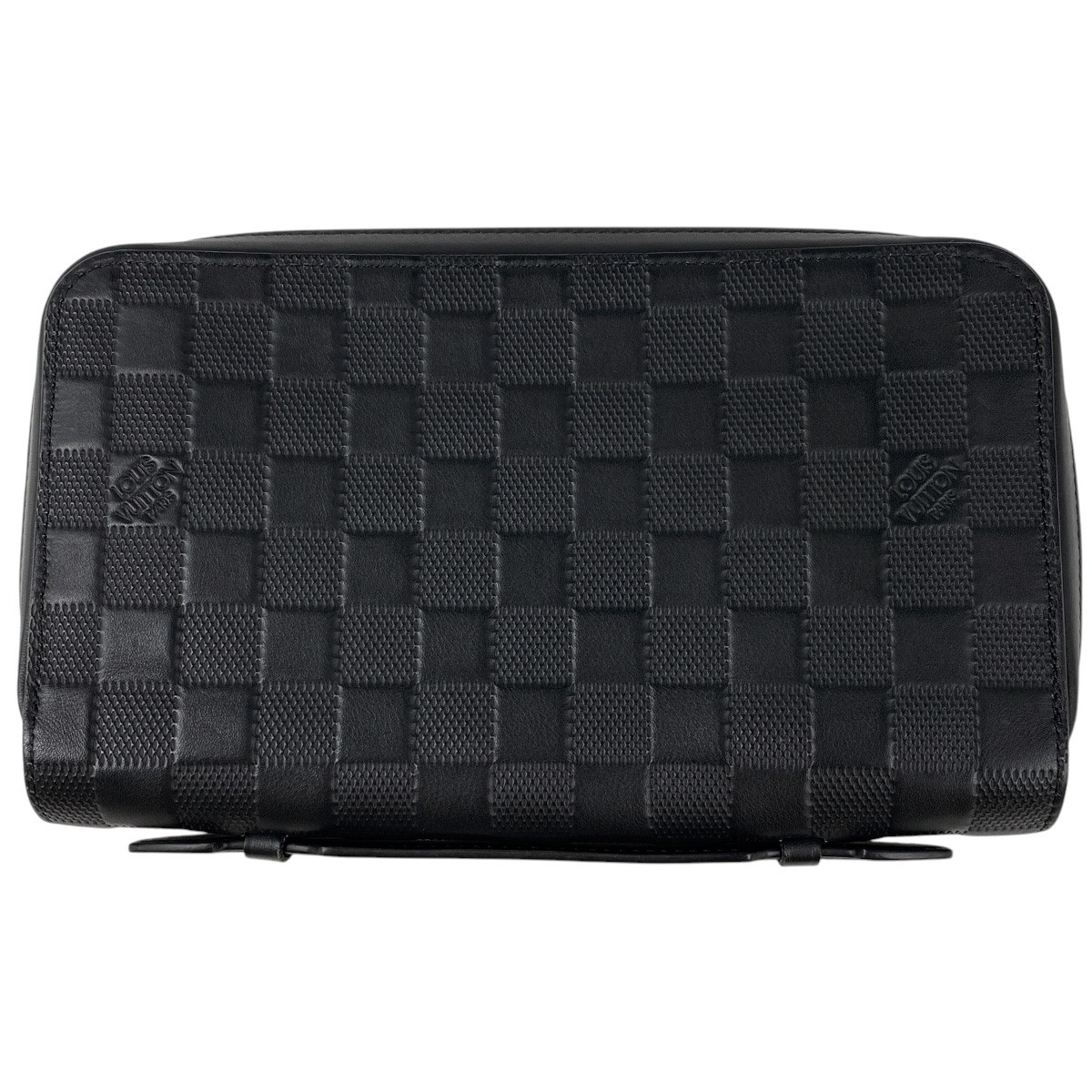 ルイ・ヴィトン Louis Vuitton ジッピーXL ラウンドファスナー 長財布 ダミエアンフィニ オニキス(ブラック) N61254 レディース 【中古】拍卖