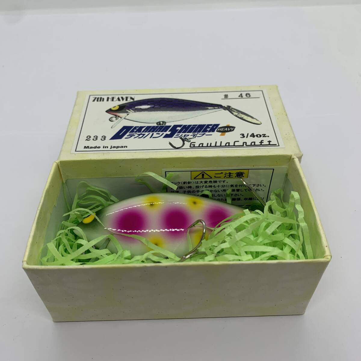 I-101081 ガウラクラフト 7TH HEAVEN デカハンシャイナー ヘビー 3/4oz DEKAHAN SHINER拍卖