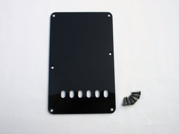 TOKAI トーカイ バックパネル 艶黒1P 弦通し穴あり TOKAI汎用 厚手 86年製TOKAI JSR604BPR拍卖