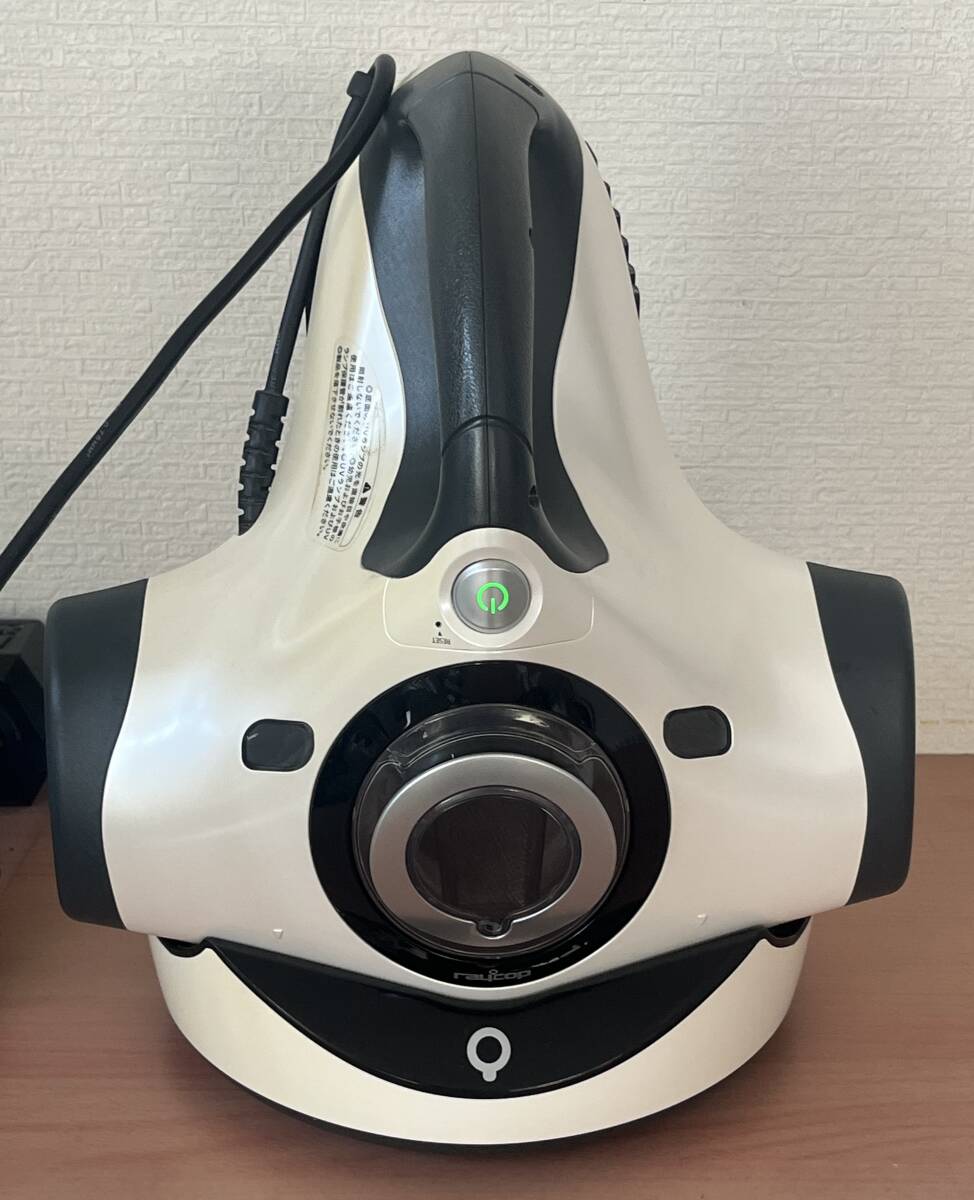 18380【1円~】raycop レイコップ ふとんクリーナー RT-300JWH ホワイト 布団掃除機 収納台 セット 通電のみ確認 現状品 自宅保管品 汚れ有拍卖