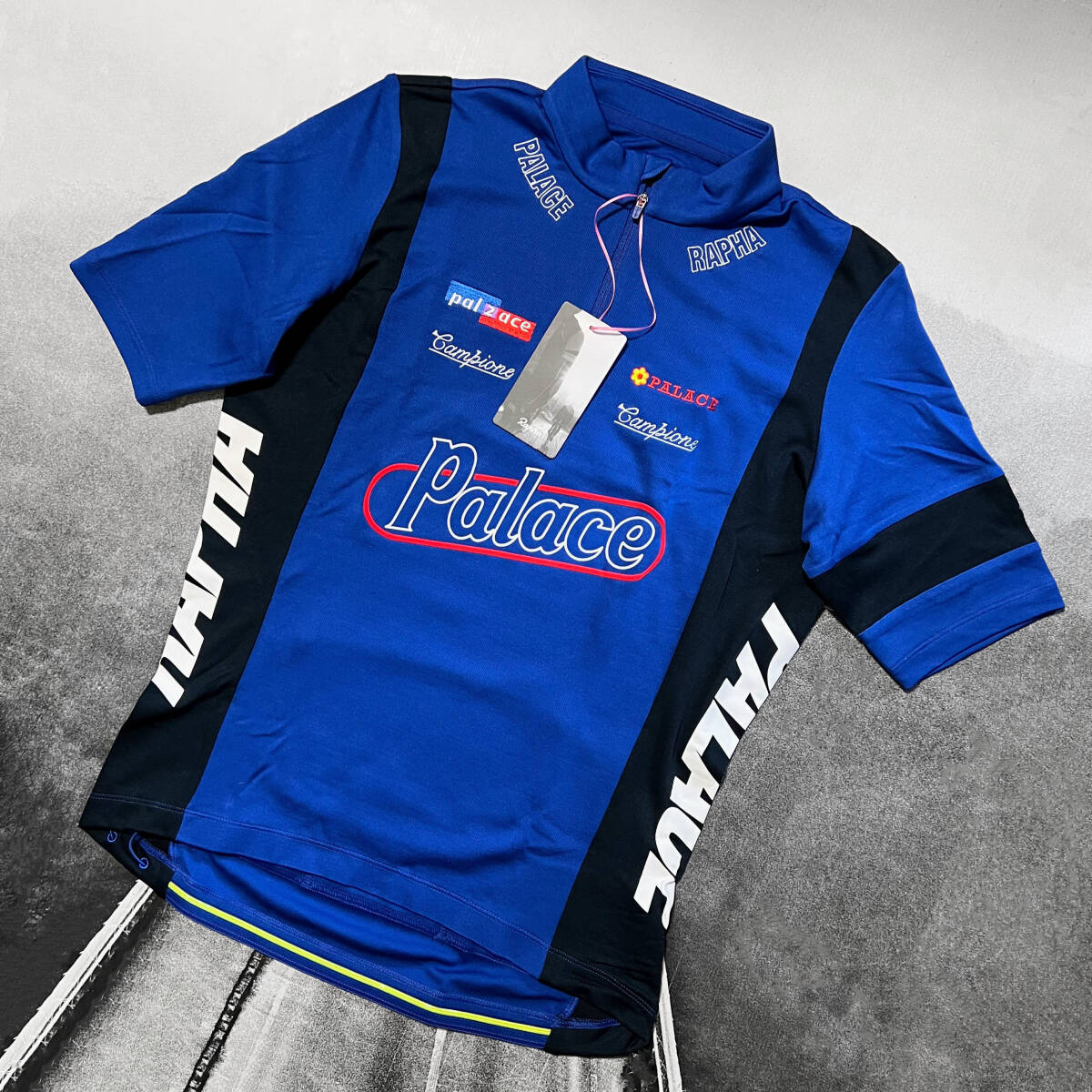 新品 Rapha + Palace Skateboards Classico SS Jersey Lサイズ ラファ + パレス スケートボード クラシコ ショートスリーブ ジャージ拍卖