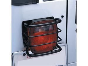 Smittybilt 正規品 ジープ 1976-2006年 テールライトガード ブラック 左右ペア拍卖