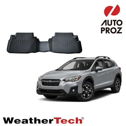フロアマット スバル XV GT型 2017年以降現行 2列目 フロアライナー ブラック WeatherTech 正規品拍卖