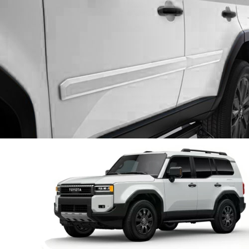 ボディーサイドモールディング トヨタ ランクル 250 2024年以降現行 プラチナムホワイトパールマイカ (0089) US TOYOTA 純正品拍卖