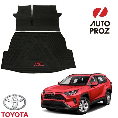 トランクマット USトヨタ純正 TOYOTA RAV4 50系 2018年以降現行 ラゲッジマット TRD OFF ROAD ロゴ入り拍卖