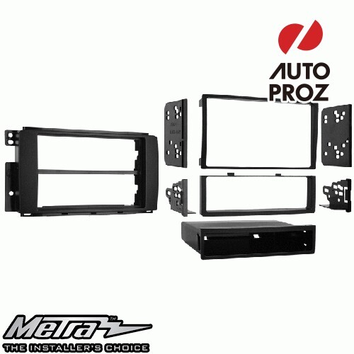 METRA メトラ 正規品 スマート フォーツー 2008-2010年 シングルDIN/ダブルDIN オーディオ取り付けキット/ダッシュキット拍卖