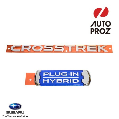 USスバル 純正品 SUBARU GT系 XV クロストレック プラグインハイブリッド CROSSTREK PLUG-IN HYBRID リアエンブレム拍卖