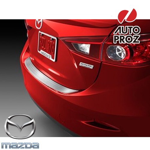 USマツダ 純正品 MAZDA アクセラ ハッチバック BM/BY型 2013-2019年 リアバンパーガード リアバンパープロテクター拍卖