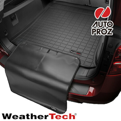 ラゲッジマット トランクマット テスラ モデルS 2012年-2014年10月 バンパープロテクター付き カーゴトレー ブラック WeatherTech 正規品拍卖