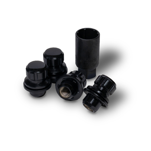 ロックナット M12×1.5 黒 ソケット付き 4個セット トヨタ 150系プラド FJクルーザー 215サーフに適合 Gorilla 正規品拍卖