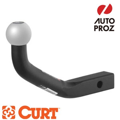 CURT 正規品 トレーラーヒッチ用 1-7/8インチヒッチボール付ユーロマウント 1.25インチ角 4.625インチライズ メーカー保証付拍卖
