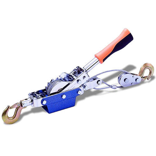 チルホール 手動 ウインチ 小型 牽引能力 1000kg スチールロープ 約3m 収納ボックス付き拍卖