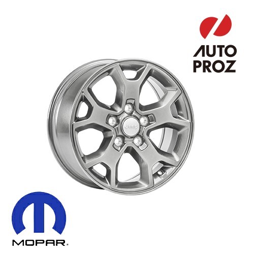 USジープ/MOPAR 純正品 JEEP JLラングラー サテンカーボン 17インチホイール センターキャップ付き拍卖