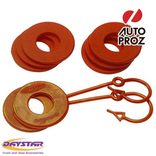DAYSTAR 正規品 3/4インチ Dリング用 ロックワッシャー キット オレンジ拍卖