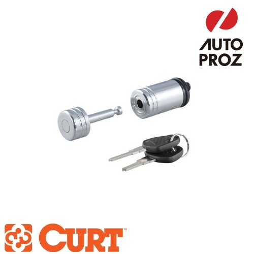 CURT カプラーロックピン 7/8インチスパン クロム 鍵付き ヒッチピン メーカー保証付 正規品拍卖