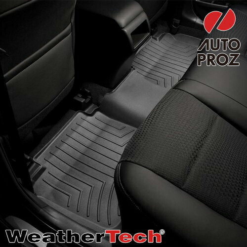 フロアマット ルノー クリオ 4代目 2013-2019年 2列目 フロアライナー ブラック WeatherTech ウェザーテック 正規品拍卖