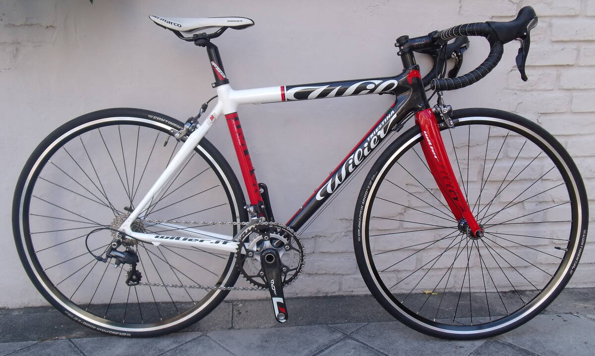 ■T250816-4 伊 ウイリエール トリエスティーナ カーボンロードバイク 完成車 美品拍卖