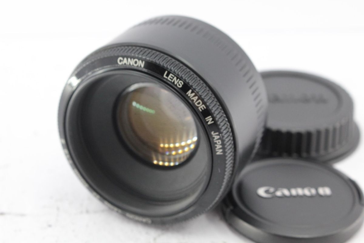 ★特上品★キヤノン CANON EF 50mm F1.8 II 《キャップ 付き》 #A4669拍卖