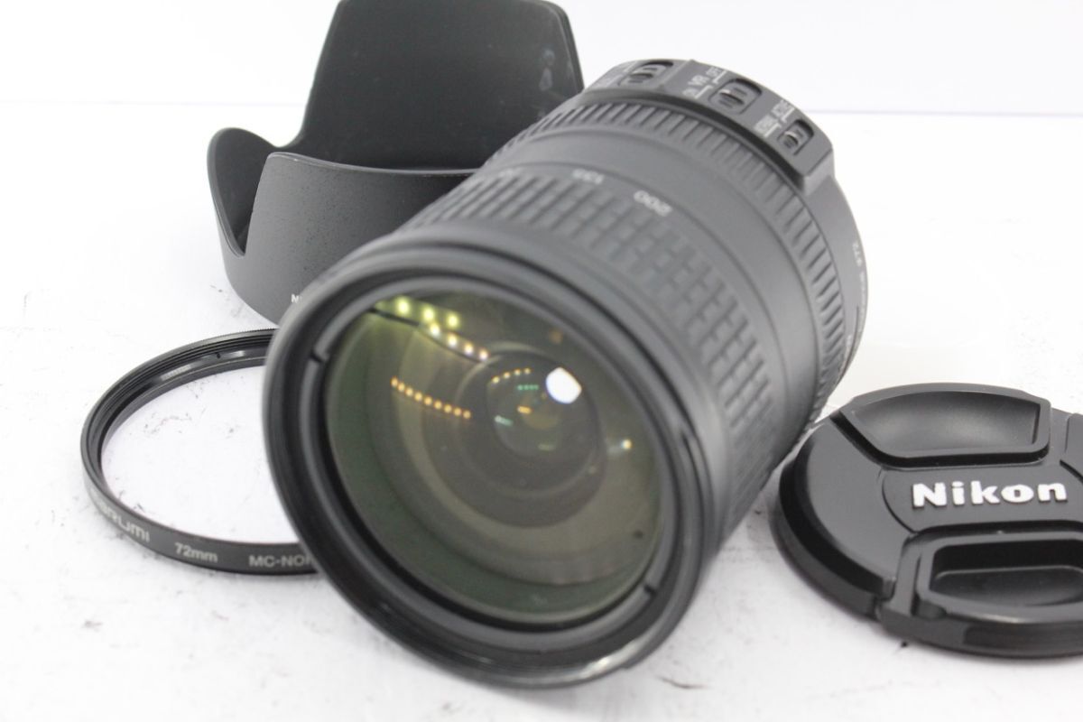 ★美品★ニコン NIKON AF-S NIKKOR 18-200mm F3.5-6.6 G ED VR 《キャップ フード フィルター 付き》 #A4759拍卖