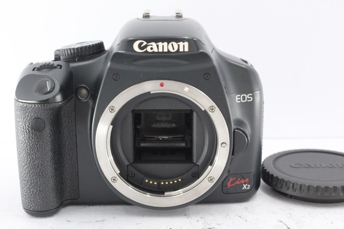 ★特上品★キヤノン CANON EOS Kiss X2 ボディーのみ 動作確認済み 《キャップ 付き》 #A4886拍卖
