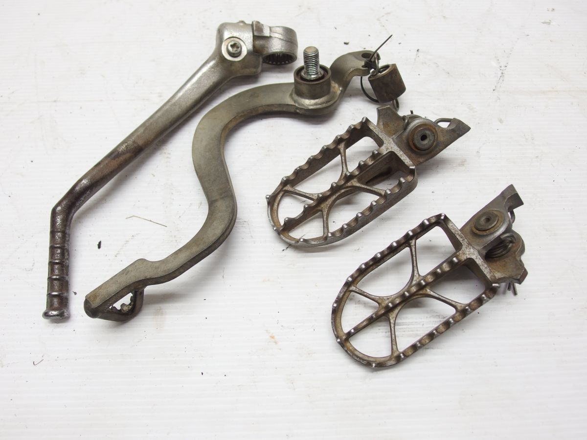 ホンダ CRF150R ステップ ブレーキペダル キックペダル セット HA-347【C2】 KE03 -12001拍卖