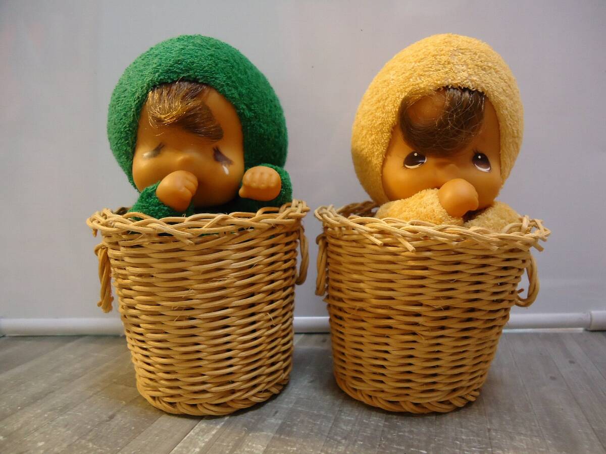 セキグチ しずくちゃん 赤ちゃん 人形 当時物 2体セット拍卖